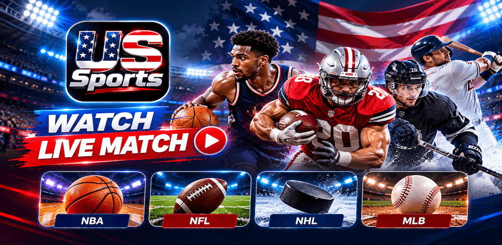 Live Stream NFL NHL NBA featured graphic